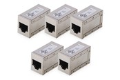 Nätverkskabel - DIGITUS network coupler - Silver - AT-AG-8-8-C6S-5