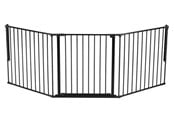 Hundar - BabyDan Pet Flex L hundegitter sort 146-223 cm - 500988