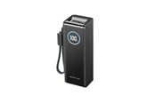 PowerBank - EcoFlow RAPID 25K 170W - 2x Inbyggda 100W USB-C-kablar PowerBank - Svart - 25000 mAh - EF-RAPID25K100W-B-EU