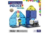 Byggset - Magna-Tiles Polispatrull 20 delar - 90353