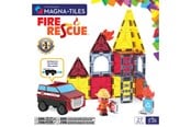Byggset - Magna-Tiles Brand- och räddningsstation, 27 delar - 90360