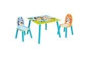 Barnrummet - Bluey Kids Table and 2 Chairs Set - 10031
