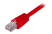 Nätverkskabel - Deltaco LAN CAT 6 - F/UTP - Röd - 1meter - STP-611R