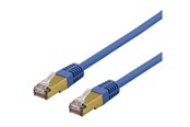 Nätverkskabel - Deltaco SFTP-611BAH - patch cable - 1.5 m - blue - Blå - 1m - SFTP-611BAH