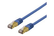 Nätverkskabel - Deltaco patch cable - 1 m - blue - Blå - 1meter - SFTP-61BAH
