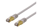 Nätverkskabel - Deltaco patch cable - 2 m - grey - Grå - 2m - SFTP-62AH