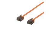 Nätverkskabel - Deltaco patch cable - 1 m - orange - Orange - 1meter - UUTP-2024