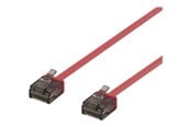 Nätverkskabel - Deltaco patch cable - 2 m - red - Röd - 2m - UUTP-2046