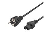 Strömkabel (intern) - Deltaco - power cable - power CEE 7/7 to IEC 60320 C15 - 3 m - DEL-117C
