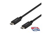 USB-kabel - Deltaco - USB-C cable - 24 pin USB-C to 24 pin USB-C - 50 cm - USBC-1401M