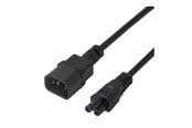 Strömkabel (intern) - Deltaco - power cable - IEC 60320 C14 to IEC 60320 C5 - 2 m - 7333048060150