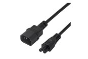 Strömkabel (intern) - Deltaco - power cable - IEC 60320 C14 to IEC 60320 C5 - 5 m - 7333048060174