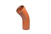 Dräneringsprodukter - Wavin PVC bend 45° 315mm - 550523