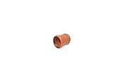 Dräneringsprodukter - Wavin PVC double plug sleeve 250 mm - 550205