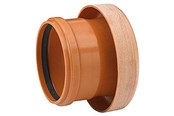 Dräneringsprodukter - Wavin PVC transition 200mm for concrete sleeve - 553660