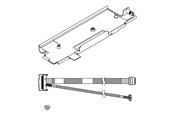 Lagring Tillbehör - Lenovo RAID controller carrier and cable Kit - 4XF7A93021