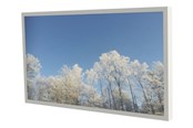 Monitorfäste - HI-ND mounting kit - for digital signage LCD panel - landscape with polycarbonate protection - white - WC3200-0201-51