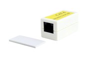 Nätverkskabel - Gembird network coupler - white - Vit - NCA-LC6-01