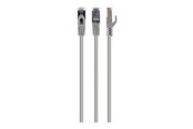 Nätverkskabel - Gembird Cablexpert patch cable - 7.5 m - grey - Grå - 7.5m - PP6A-LSZHCU-7.5M