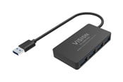 USB Hub - Vision - hub - 4 ports USB Hub - USB 3.2 - 4 porte - Svart - TC-USBHUB4P