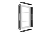 Väggfäste, AV-Möbel - Multibrackets M mounting component - for digital signage LCD panel - black - Max 63 kg - recommended for 55" - 7350105219191