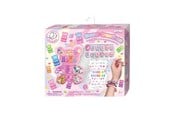 Kreativa spel - Hot Focos Vedhæng & perler i æske m/negle & stickers +5år - 16327