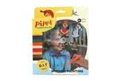 Kreativa spel - Pippi vinduesmaling m/9 tusser & 4 motiver - 18286
