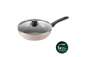 Pannor - Ballarini - Ledro Saute Pan with Lid - Beige - 28 cm - 1027803