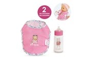 Docka, bamse och tillbehör - Corolle Bib and Magic Milk Bottle for Baby Doll - 9000141790