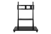 Väggfäste, AV-Möbel - ViewSonic VB-STND-001-2C cart - for interactive flat panel / LCD display - rolling trolley stand - Max 150 kg - recommended for 98" - VB-STND-001-2C