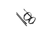 Katter - FLAMINGO - Ziggi Cat harness with line - Black - 5415245135106