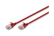 Nätverkskabel - DIGITUS patch cable - 5 m - red - Röd - 5m - DK-1632-A-050S-R