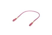 Nätverkskabel - Ubiquiti UniFi OM4 Duplex LC UPC Fiber Patch Cable 0.5m (50-Pack) - Rosa - 0.5m - UACC-OFC-M2-LULU-0.5M-50