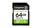 Flashram & USB Flash Drives - Kingston Canvas Select Plus Gen3 SDXC - 100MB/s - 64GB - SDS3/64GB
