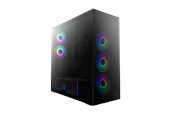 Chassi - Arctic Xtender (Black) - Chassi - Miditower - Svart - ACPCC00015A