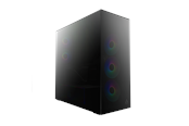 Chassi - Arctic Xtender VG (Mirror Black) - Chassi - Miditower - Svart - ACPCC00019A