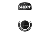 Musmattor och tillbehör - Pulsar Superglide (Type-C) for Logitech G PRO X SUPERLIGHT - Svart - LGSSGB2