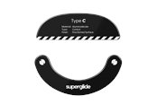 Musmattor och tillbehör - Pulsar Superglide Type-C for Xlite 2 Series - Svart - PX2SGB2