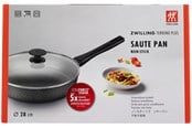 Pannor - Zwilling - Terreno Plus Ceramic Saute Pan - Gray - 28 cm - 1030654