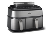 Andra köksapparater - Philips Series 5000 NA555 - double hot air fryer - silver - NA555/00