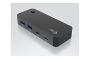 USB Hub - I-Tec - hub - universal KVM - 6 ports USB Hub - 6 porte - Svart - CAKVMHUB2A2C