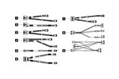 SATA kabel - Lenovo SATA / SAS cable kit - 4X97A82939