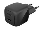 Mobile - Adapters & Chargers - Belkin BoostCharge power adapter - compact - 24 pin USB-C - 45 Watt - WCA013KQBK