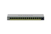 Switch - Netgear 16-Port Gigabit Ethernet Easy Smart PoE+ Switch with 1 Dedicated SFP port (180W) - GS116EPP-100EUS