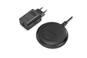 Mobile - Adapters & Chargers - RAVPower Wireless 10W Qi Charger incl. Quick Charge 3.0 wall charger Black - RP-PC034