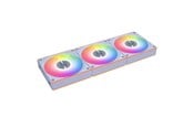Chassi fläkt - Lian Li UNI FAN CL Wireless Reverse Fan 3-Pack - Chassi fläkt - 120mm - Vit med RGB-ljus - 12RCL1W3W