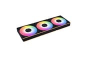 Chassi fläkt - Lian Li UNI FAN CL Wireless Reverse (3-Pack) - Chassi fläkt - 120mm - Svart med RGB LED - 31 dBA - 12RCL1W3B