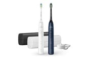Tandborste - Philips eltandborste Sonicare 5500 series HX7119 - tooth brush - white/navy blue - HX7119/01