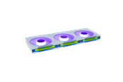 Chassi fläkt - Lian Li UNI Fan INF 120 (3-pack) - Reverse blade - Chassi fläkt - 120mm - Vit med RGB-ljus - 32 dBA - G99.12RSLIN3W.00