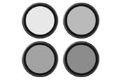Actionkamera tillbehör - TELESIN CPL+ND8/16/32 Lens Filter Kit 4-pack AGC Glass DJI Osmo Action 3 to 5 Pro - S5-FLT-06-TDJ